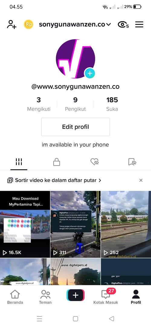 studi kasus cara fyp di tiktok