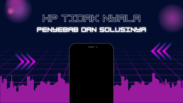 hp mati dan ketika dinyalakan hanya bergetar saja
