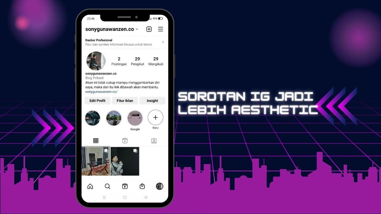 Cara Agar Sorotan IG Tidak Ada Namanya